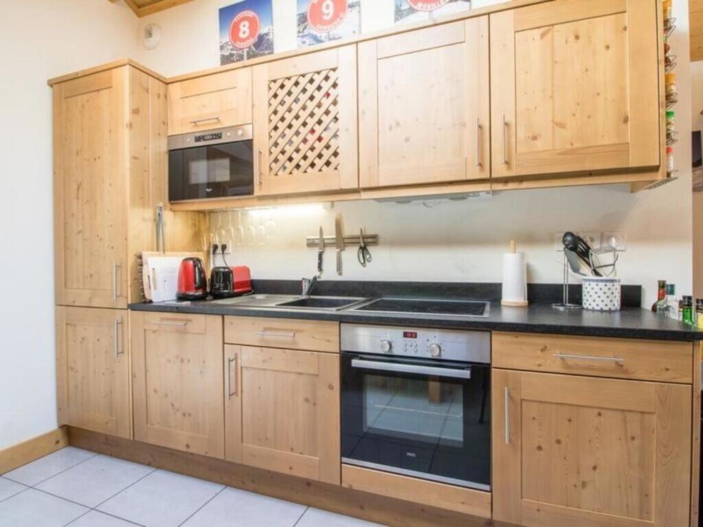 Modern 3 Bed Penthouse Apartment, Balcony & Garage, Close To Village & Ski Bus Samoëns Zewnętrze zdjęcie